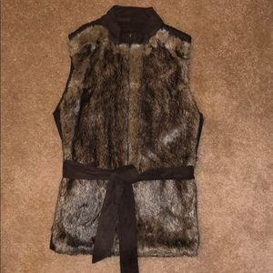 Fur vest